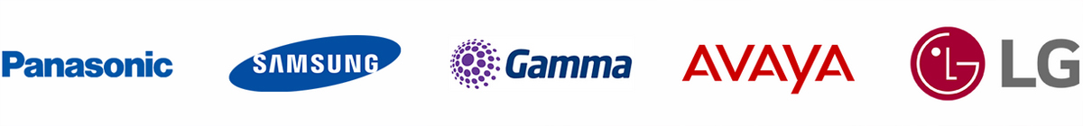 Telecom Central: Panasonic, Samsung, Gamma, Avaya abd LG
